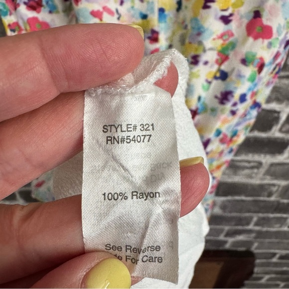 Cabi Meadow Ditsy Floral Slip Mini Dress Spaghetti Strap #321 - Picture 7 of 11